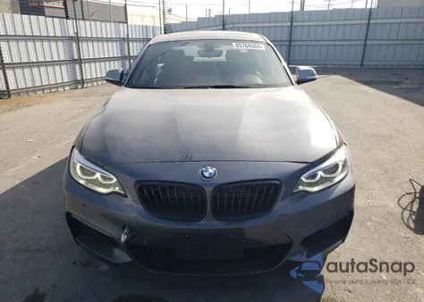 2015 BMW M235I z USA, uszkodzony, nr VIN WBA1J7C52FV358274